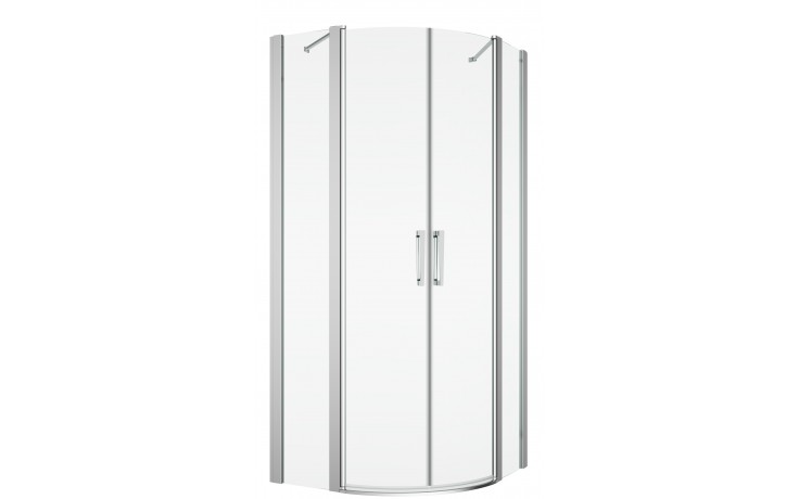 SANSWISS DIVERA D22ERB sprchový kout 90x90 cm, R550, křídlové dveře, aluchrom/čiré sklo