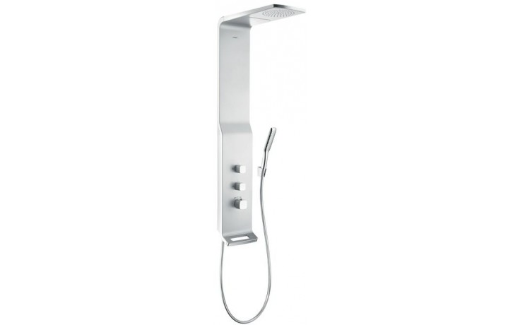 HANSGROHE RAINDANCE LIFT 180 termostatický sprchový panel, hlavová sprcha se 2 proudy, ruční sprcha, hadice, držák, matný chrom