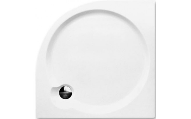 ROTH DREAM-P sprchová vanička 800x800x125mm, R550, samonosná, akrylátová, čtvrtkruhová, bílá