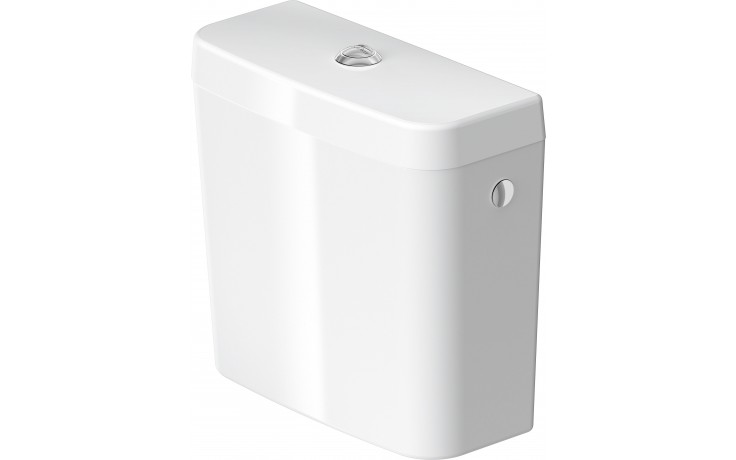 DURAVIT D-CODE WC kombi nádržka, boční přívod vody, Dual-Flush
