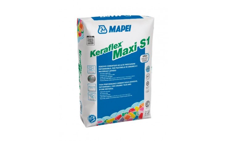 MAPEI KERAFLEX MAXI S1 cementové lepidlo 23 kg, bílá