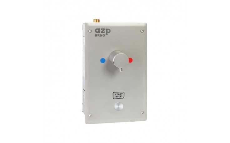 AZP BRNO sprchová armatura G1/2", s termostatickým ventilem, podpovrchová, nerez ocel