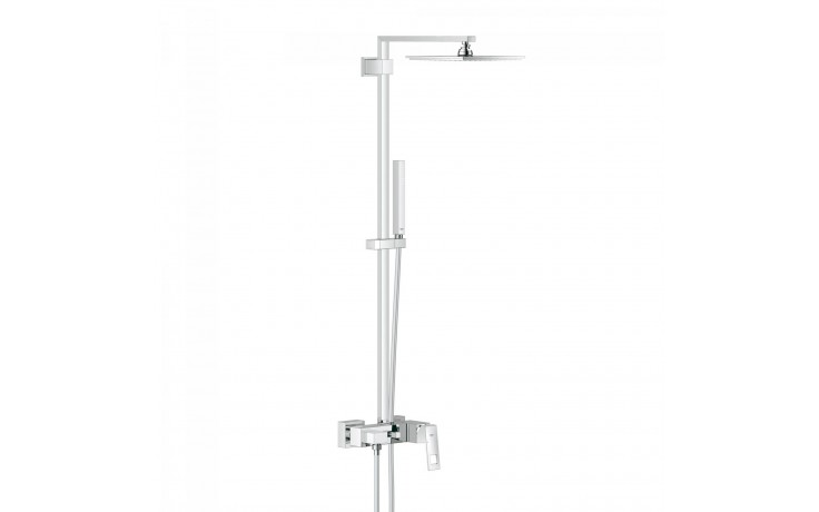 GROHE EUPHORIA CUBE SYSTEM 230 sprchový set s baterií, horní sprcha, ruční sprcha, tyč, hadice, chrom