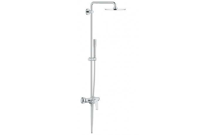 GROHE EUPHORIA EURODISC COSMOPOLITAN SYSTEM 210 sprchový set s baterií, horní sprcha, ruční sprcha, tyč, hadice, chrom