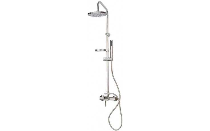 ROTH PROJECT sprchový set Selma Combi s baterií, hlavová sprcha, ruční sprcha, tyč, hadice, chrom