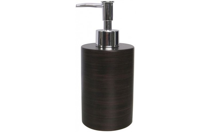 AWD INTERIOR ETNIC dávkovač tekutého mýdla 340 ml, polyresin, vzhled dřeva