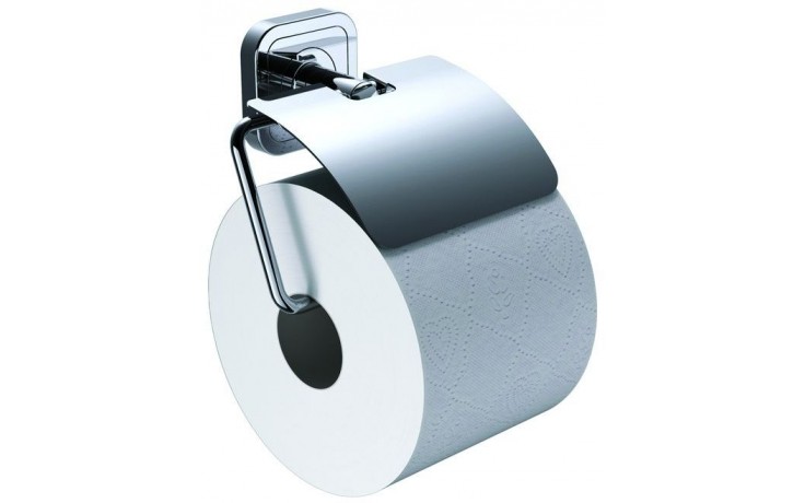 CONCEPT 100 držák toaletního papíru s krytem, nástěnný, chrom