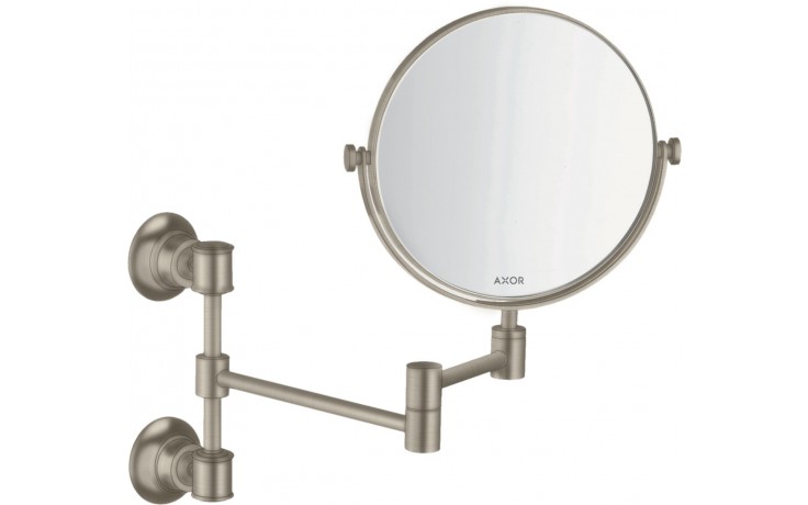 AXOR MONTREUX zrcadlo na holení 170mm, kov, kartáčovaný nikl