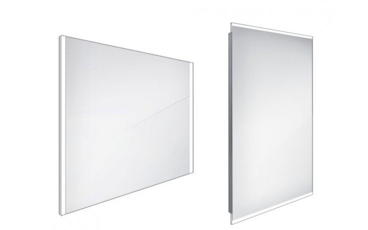 NIMCO 11000 zrcadlo 80x70 cm, reverzibilní, s osvětlením