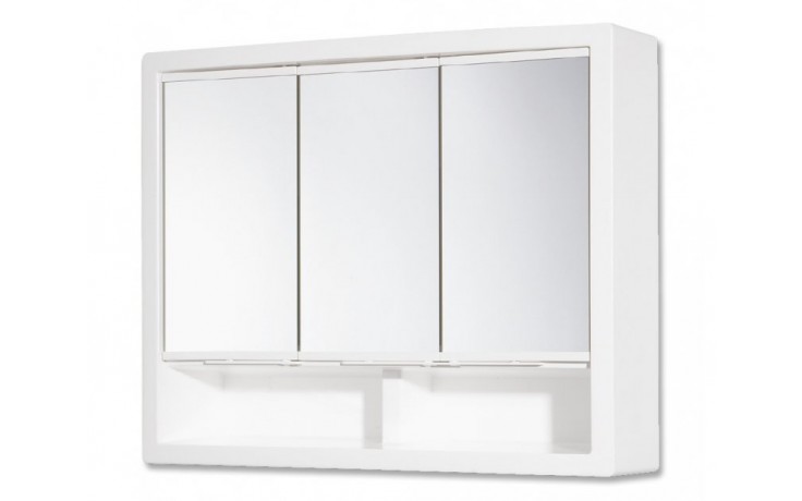 JOKEY ERGO zrcadlová skříňka 62x51x16,5 cm, plast, bílá