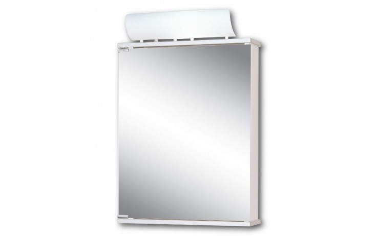 JOKEY ENTRO zrcadlová skříňka 50x14x74 cm, MDF/dřevo, aluminium/bílá