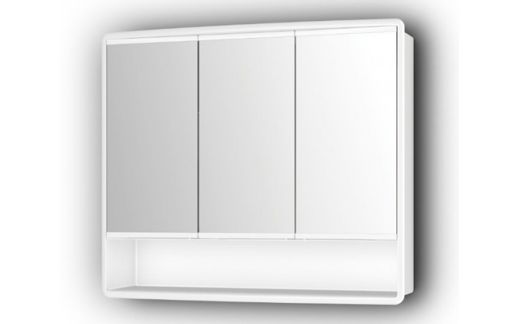 JOKEY LYMO zrcadlová skříňka 58x49,5x14,8 cm, plast, bílá