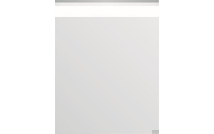 TIMERA GASPRA HSGV zrcadlová skříňka vestavná 60x74,7x15 cm, osvětlení, s vypínačem a el. zásuvkou, panty vlevo, hliník, stříbrná