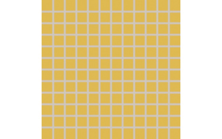 RAKO COLOR TWO mozaika 30x30(2,5x2,5)cm, tmavě žlutá