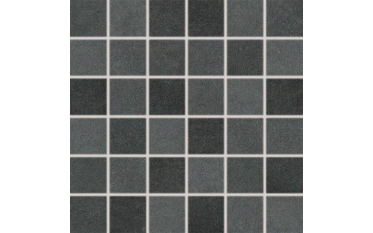 RAKO EXTRA mozaika 30x30cm, 5x5cm, mat, černá