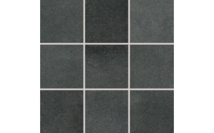RAKO EXTRA mozaika 30x30cm, 10x10cm, mat, černá