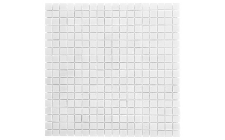 DUNIN BLACK & WHITE mozaika 30,5x30,5(1,5x1,5)cm, lesk, white
