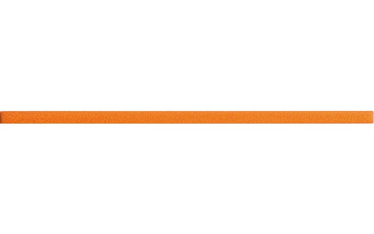 RAKO FASHION listela 60x2cm oranžová
