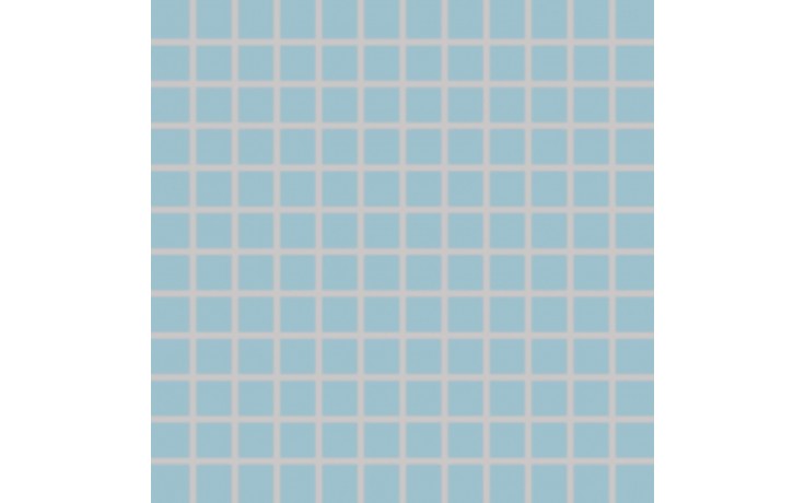 RAKO COLOR TWO mozaika 30x30cm, 2,5x2,5cm, mat, světle modrá