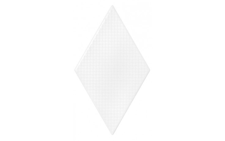 DUNIN ROMBIC obklad 11,5x20cm, mat, white