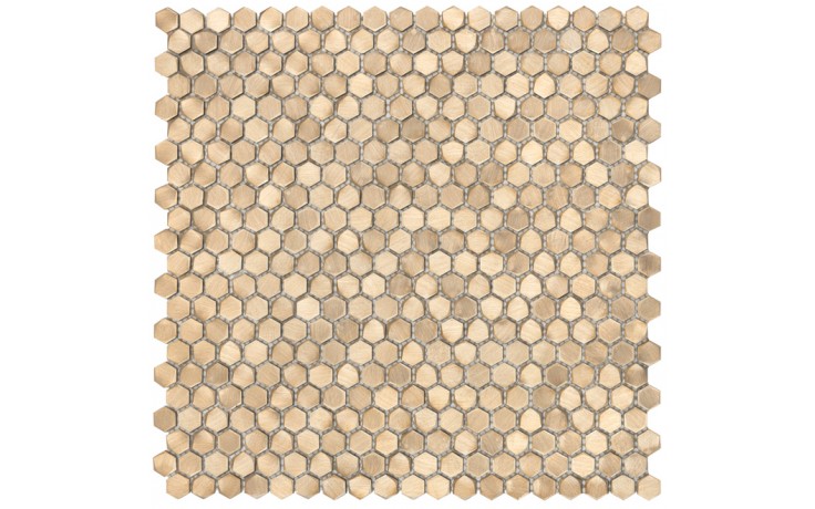 DUNIN METALLIC mozaika 30x30(1,4x1,6)cm, gold