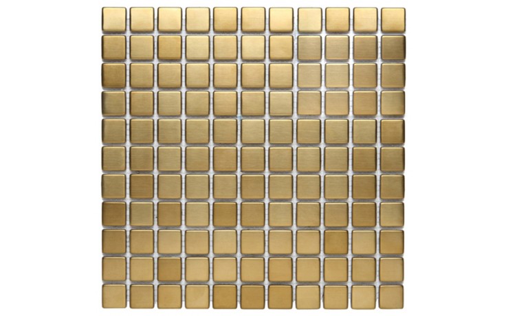 DUNIN METALLIC mozaika 30,5x30,5(2,5x2,5)cm, gold
