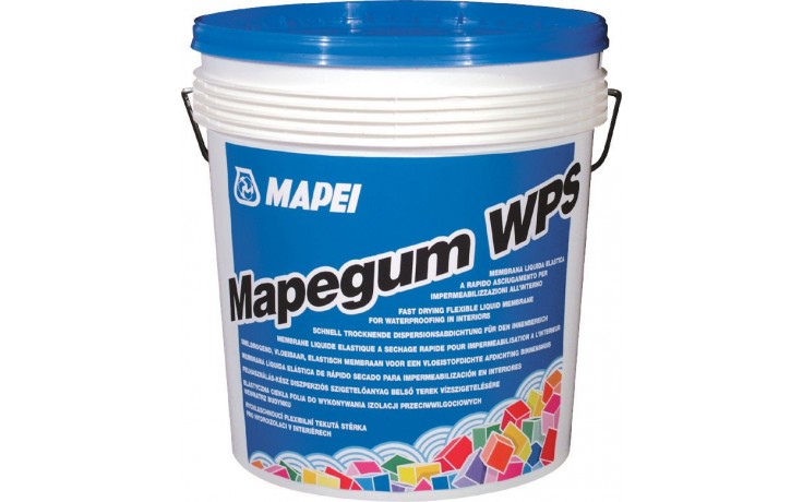 MAPEI MAPEGUM WPS stěrka pružná 5kg, hydroizolační, světle šedá