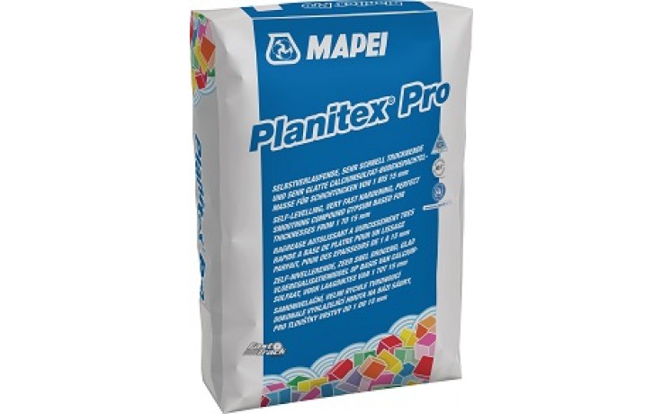 MAPEI PLANITEX PRO samonivelační stěrka 25kg, podlahová, sádrová, béžovo-bílá