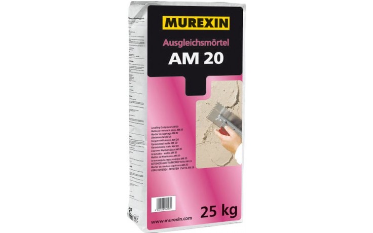 MUREXIN AM 20 vyrovnávací malta 25kg, speciální, rychletuhnoucí