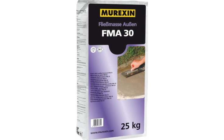 MUREXIN FMA 30 nivelační hmota 25 kg, samozabíhavá, s vysokou pevností