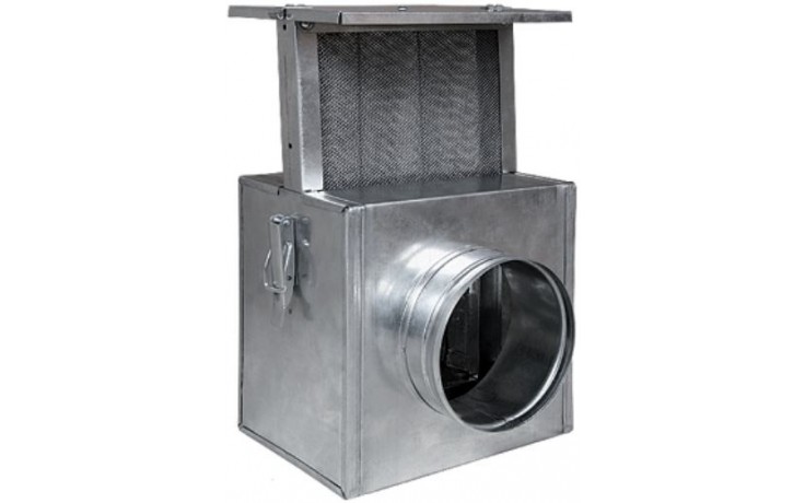 HS FLAMINGO filtr 125mm, k ventilátoru Vents, pozink