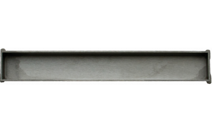 UNIDRAIN HIGHLINE 1940 CASSETTE kazeta 1000mm k podélnému žlabu, nerezová ocel