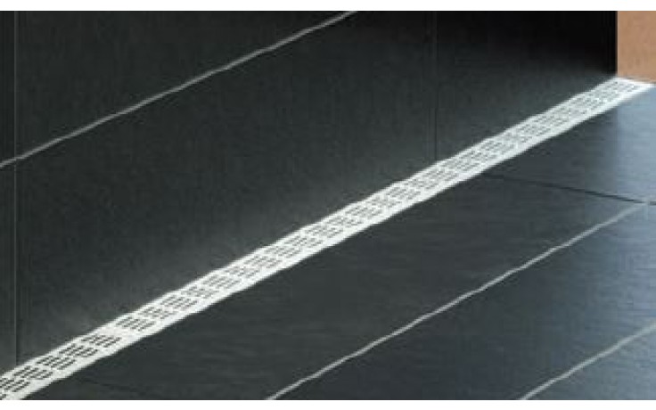 UNIDRAIN AK ukončovací profil 980x12mm podlahový, pravý, nerez