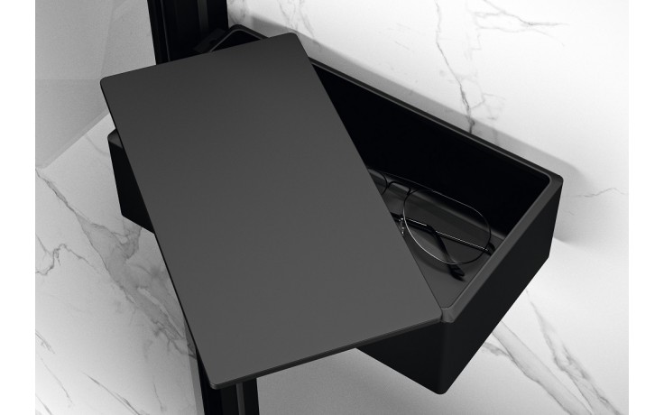 HÜPPE SELECT+ drybox, ochranná schránka, black edition