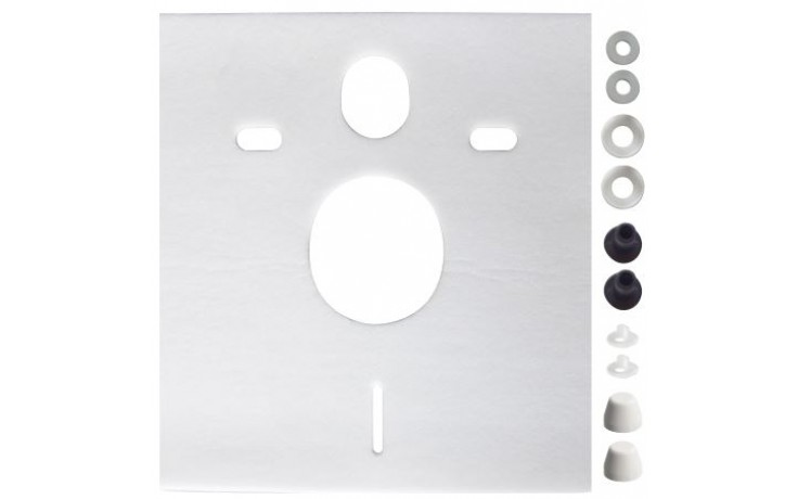CONCEPT izolační deska 390x5x426mm, pro závěsné WC a bidet, bílá