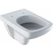 GEBERIT SELNOVA SQUARE závěsné WC 350x530x340mm, s hlubokým splachováním, keramika, bílá