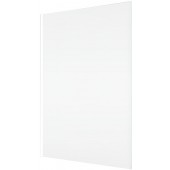CONCEPT 100 boční stěna 80x190 cm, bílá/čiré sklo