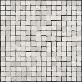 IMOLA X-ROCK dlažba 30x30cm, strukturovaná mozaika, mat, white