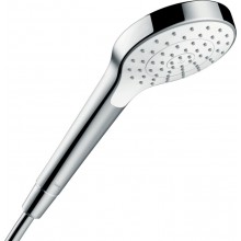 HANSGROHE CROMA S 1JET ruční sprcha pr. 110 mm, EcoSmart, bílá/chrom