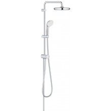 GROHE TEMPESTA SYSTEM 210 sprchový set bez baterie, horní sprcha se 2 proudy, ruční sprcha, tyč, hadice, chrom