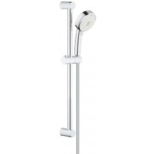 GROHE NEW TEMPESTA COSMOPOLITAN 100 sprchová souprava 3-dílná, ruční sprcha pr. 100 mm, 3 proudy, tyč, hadice, chrom