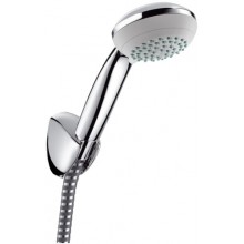 HANSGROHE CROMETTA 85 VARIO 2JET sprchová souprava 3-dílná, ruční sprcha pr. 85 mm, 2 proudy, hadice, držák, chrom