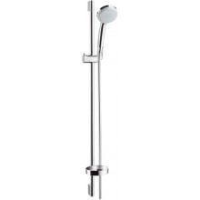 HANSGROHE CROMA 100 4JET sprchová souprava 4-dílná, ruční sprcha pr. 100 mm, 4 proudy, tyč, hadice, mýdlenka, EcoSmart, chrom