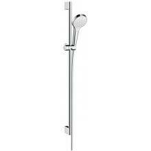 HANSGROHE CROMA SELECT S 1JET sprchová souprava 3-dílná, ruční sprcha pr. 110 mm, tyč, hadice, bílá/chrom