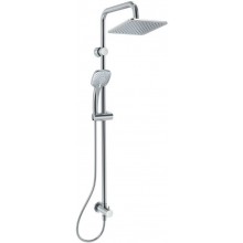 IDEAL STANDARD IDEALRAIN CUBE sprchový set bez baterie, horní sprcha, ruční sprcha se 3 proudy, tyč, hadice, chrom
