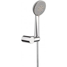 JIKA RIO sprchová souprava 3-dílná, ruční sprcha pr. 102 mm, 3 proudy, hadice, držák, chrom/nerez