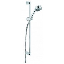 KLUDI ZENTA 3S sprchová souprava 3-dílná, ruční sprcha pr. 84 mm, 3 proudy, tyč, hadice, chrom
