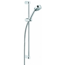 KLUDI ZENTA 1S sprchová souprava 3-dílná, ruční sprcha pr. 84 mm, tyč, hadice, chrom