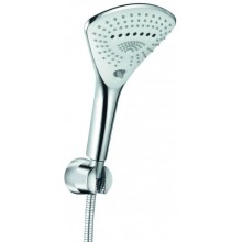 KLUDI FIZZ 3S sprchová souprava 3-dílná, ruční sprcha 265 mm, 3 proudy, hadice, držák, chrom