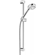 KLUDI LOGO 3S sprchová souprava 3-dílná, ruční sprcha pr. 96 mm, 3 proudy, tyč, hadice, chrom